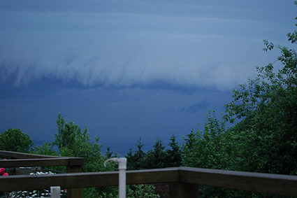 Gewitter zieht auf am 25.Juni 2006