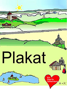 Plakat Landkreis